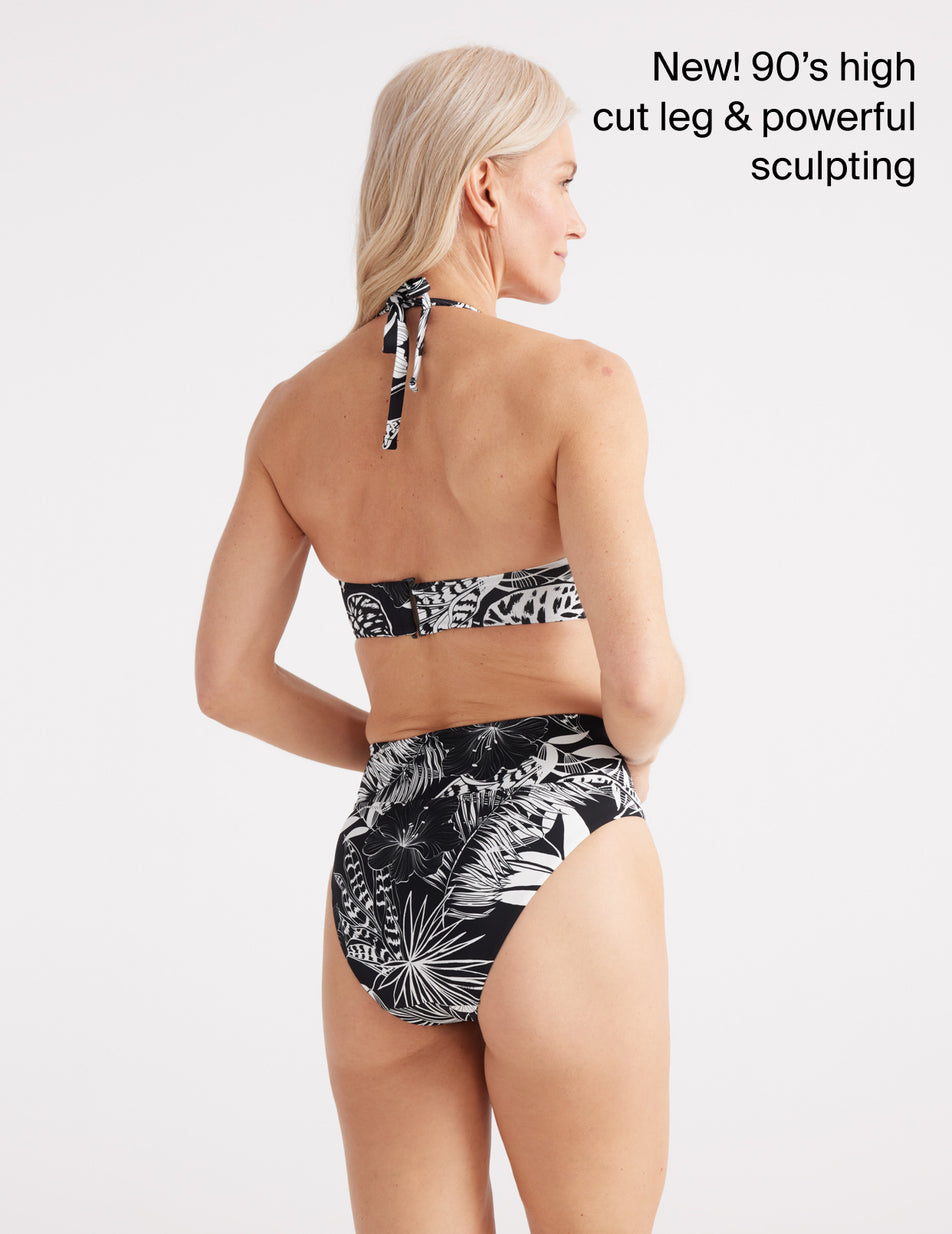 Sculpt High Rise High Cut Swim Bottom - Knix