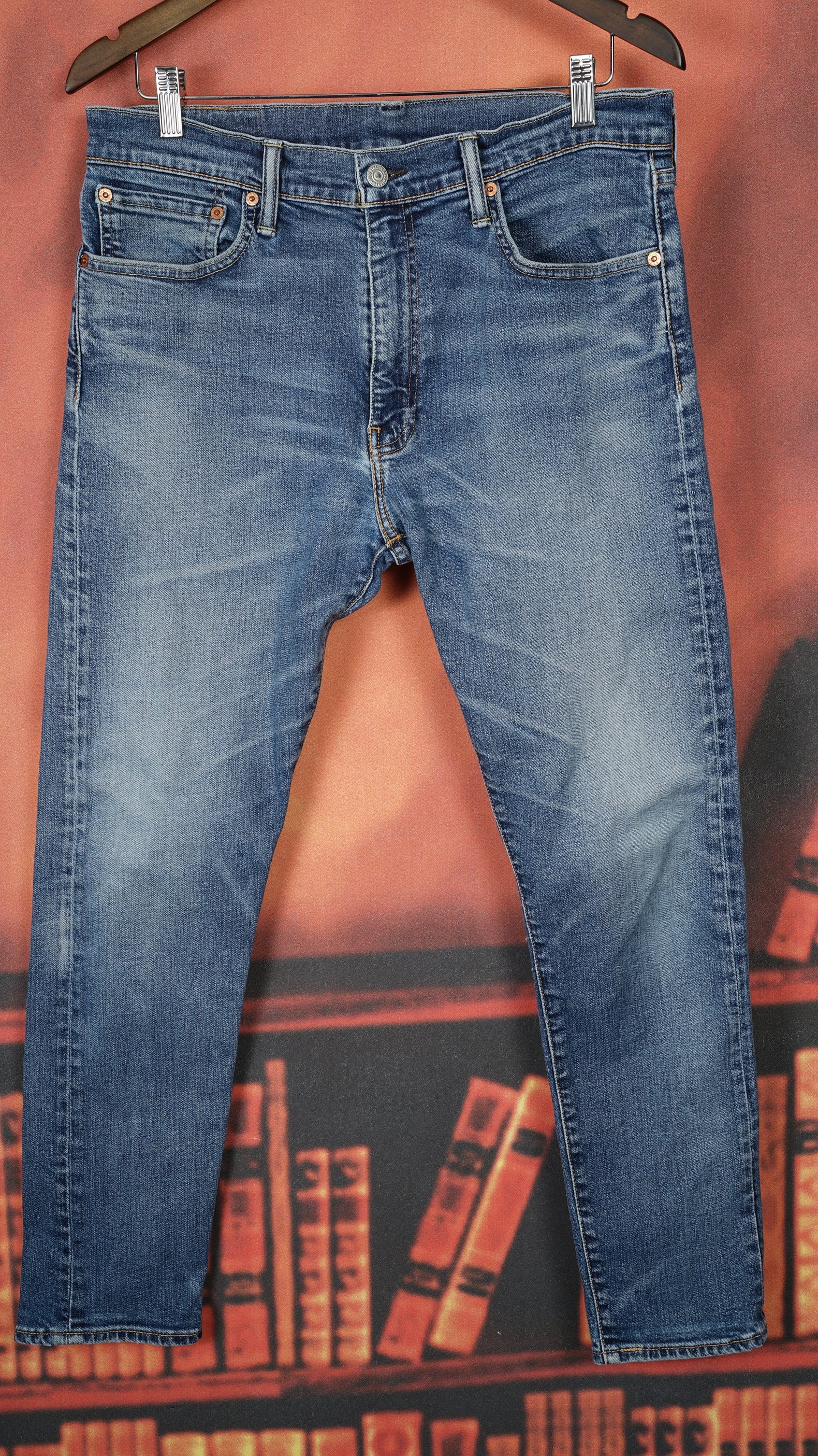 Levis Strauss 512 Men's Skinny Denim Jeans | Size: 34x32 – LoopandLapel