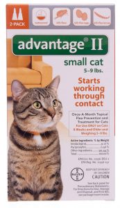 Advantage II para gatos