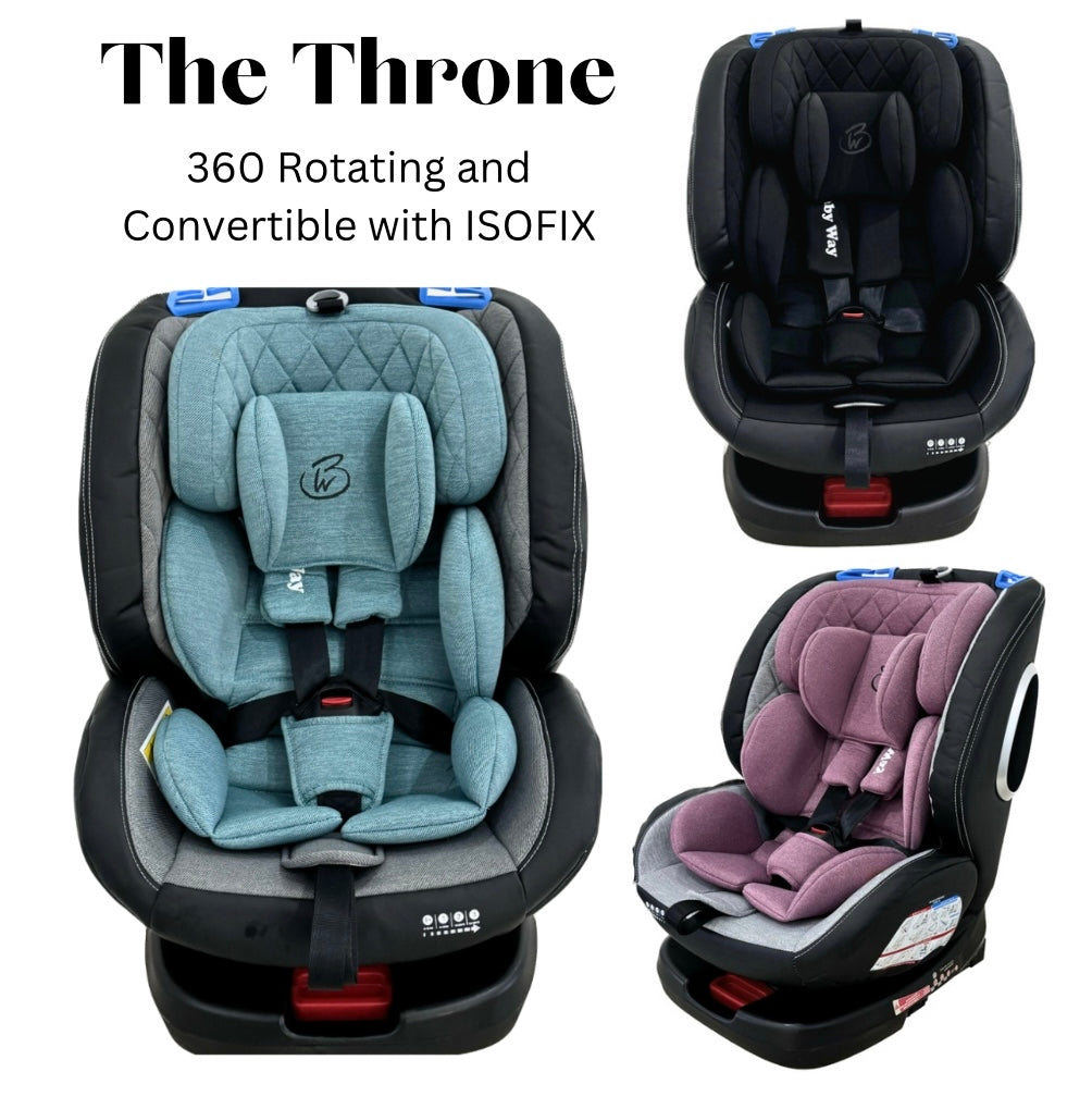 Baybee Convertible with with Isofix 3 Position Recline Headrest