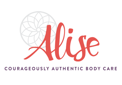 Alise Body Care Logo - Courageously Authentic Body Care.