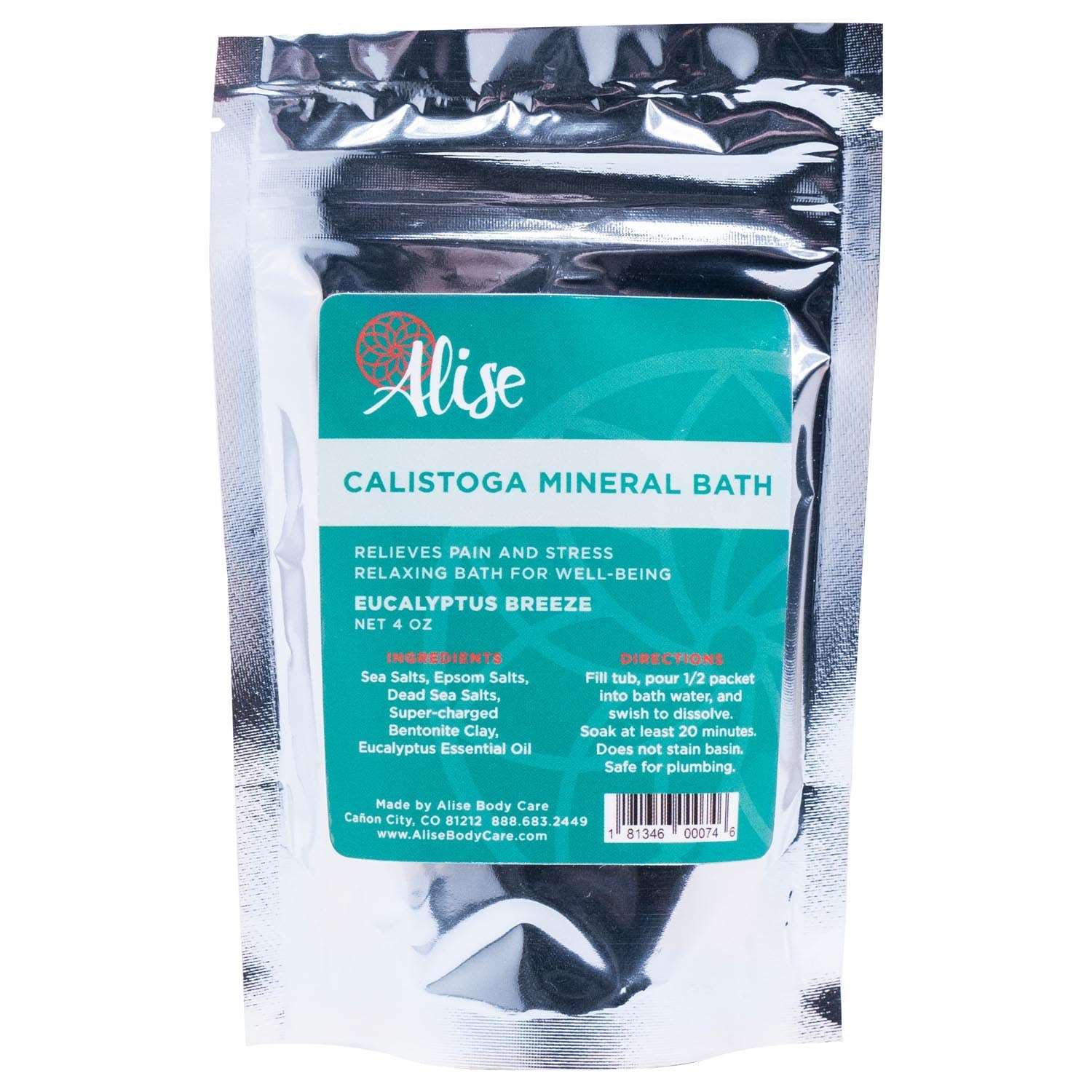 Calistoga Seaweed Bath  Relax Rejuvenate Stress Relief 4oz