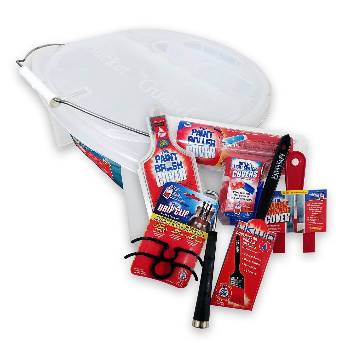 The Paint Bucket Guard Kit With Utility Lid - 1.5 Gallon - New!!