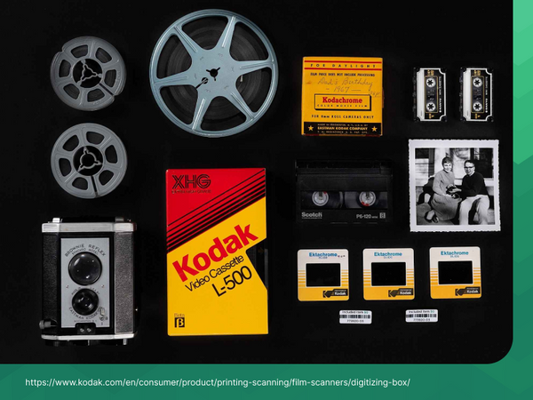 Kodak digitizing box