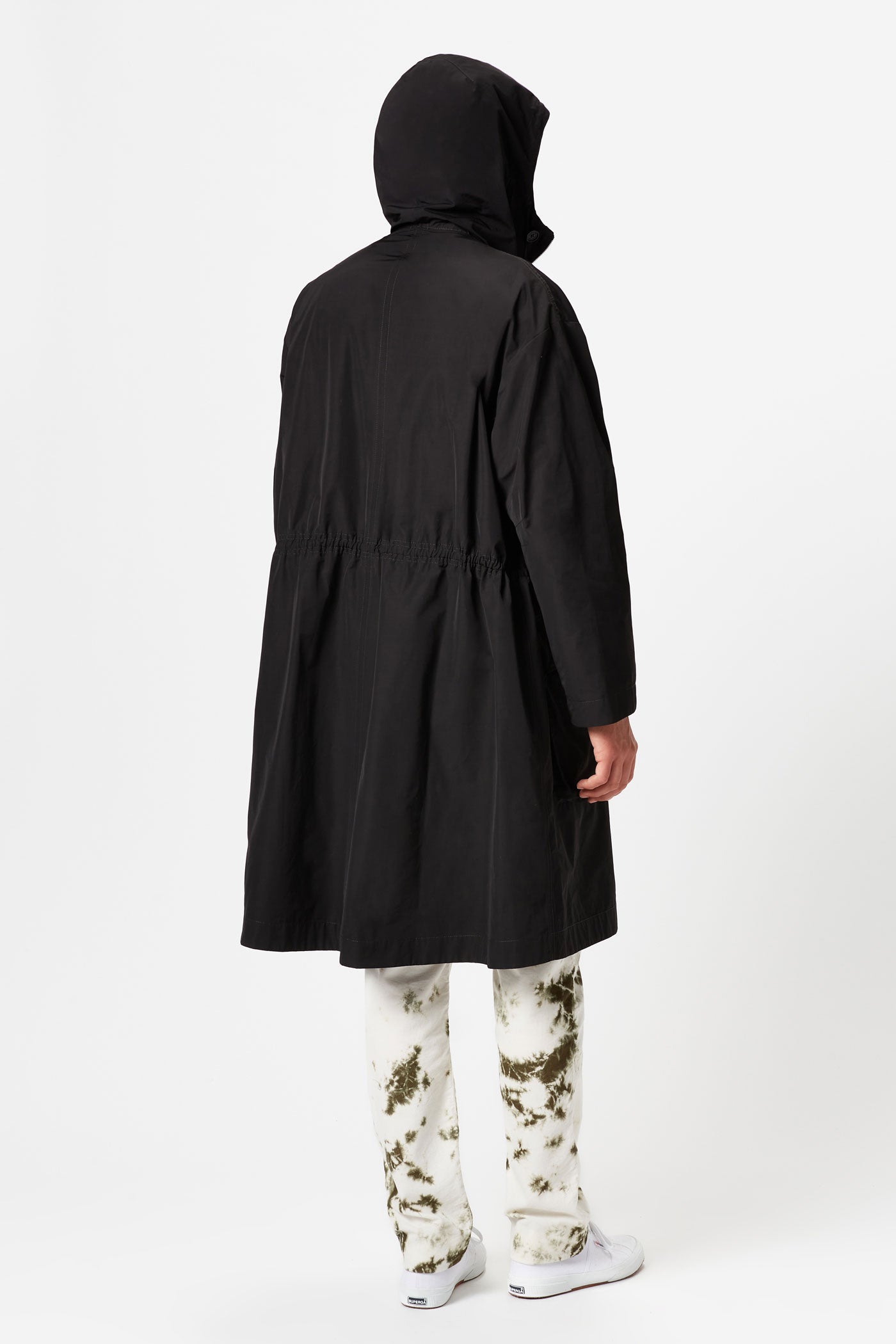 FINN - Waterproof cotton parka - nero – Massimo Alba