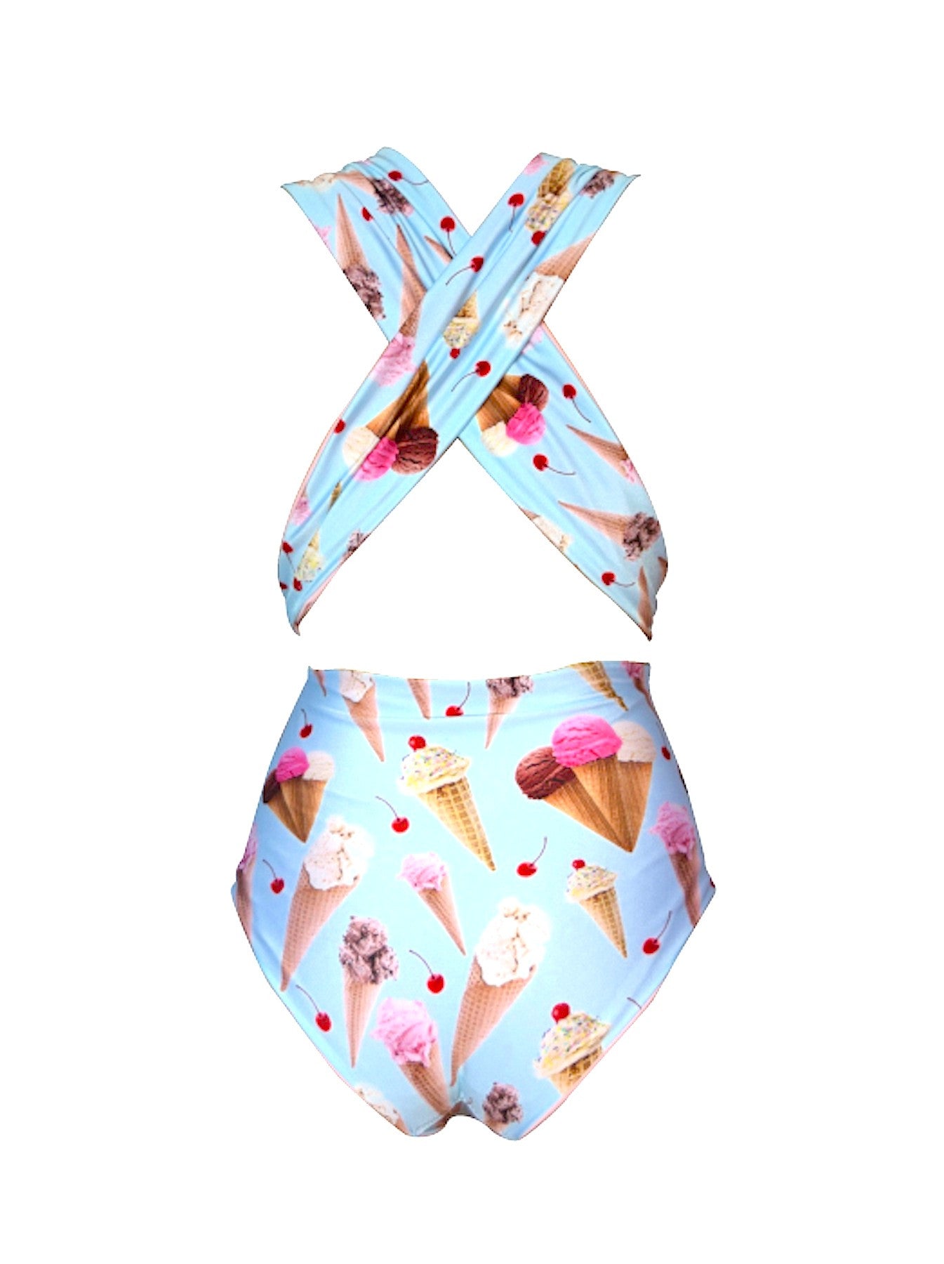 Ice Cream One Piece Swimsuit – WonderLust Lingerie