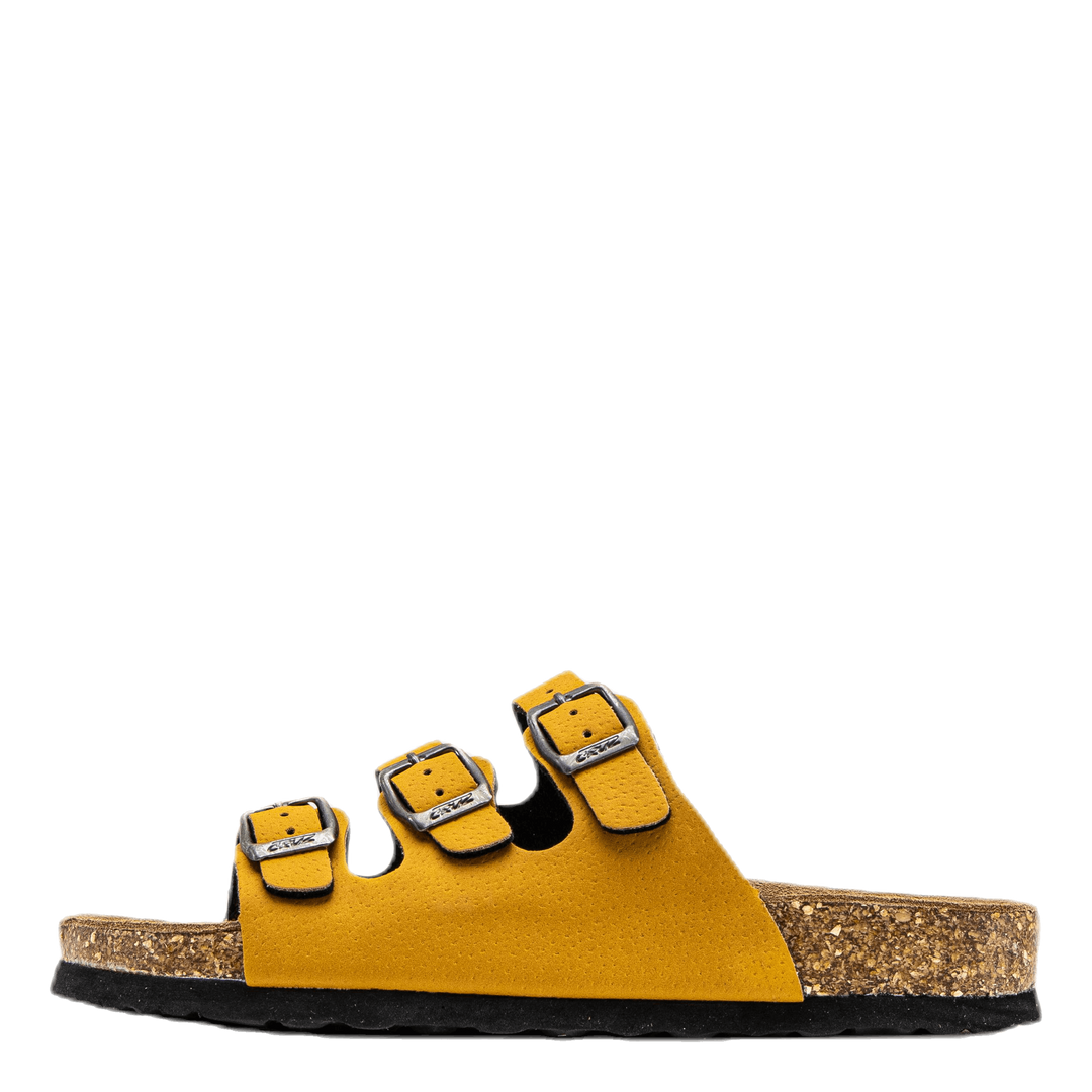 Santa Cork Sandals Gold – 