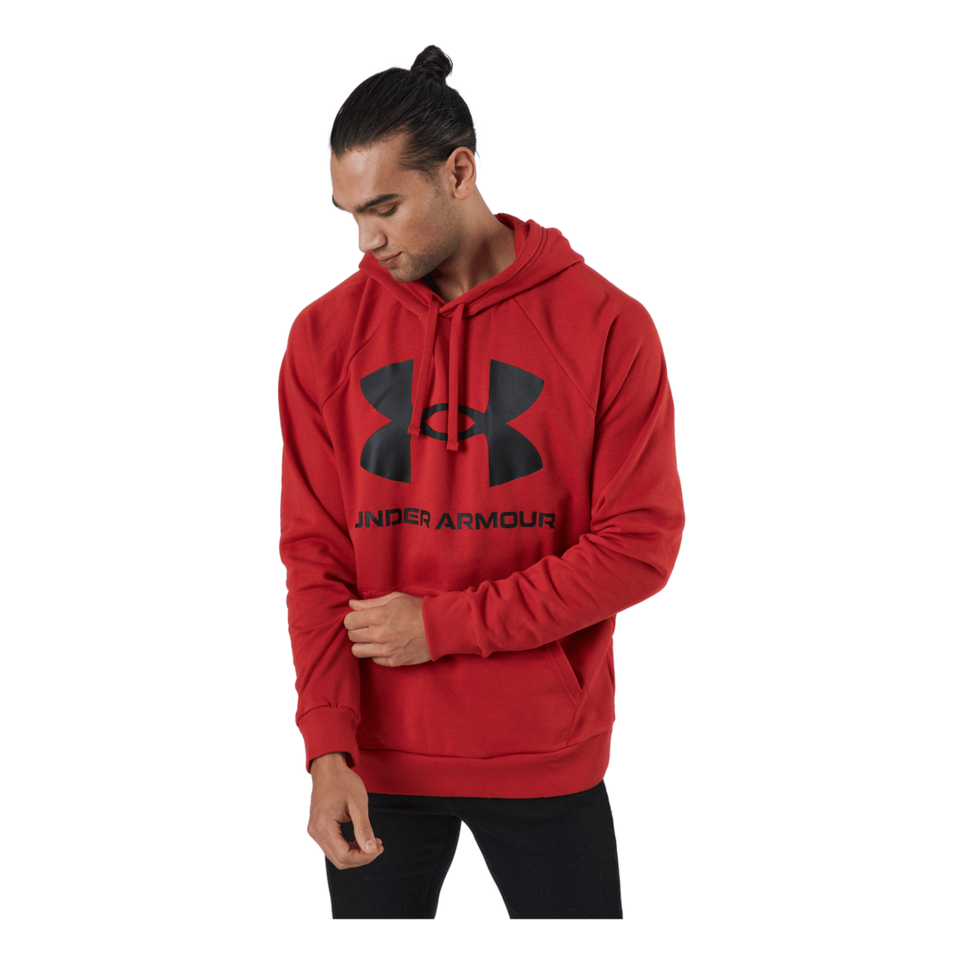 Ua Rival Fleece Big Logo Hd Radiant Red – 