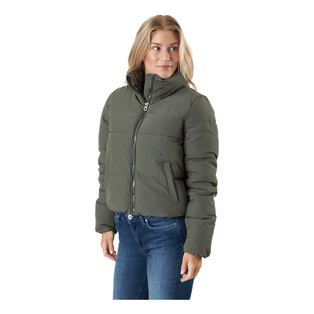 Onldolly Short Puffer Jacket O Grape Leaf – 