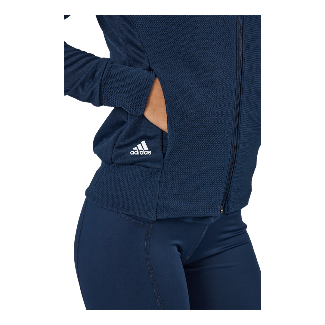 Textured Full-Zip Collegiate Navy Sportamore.com