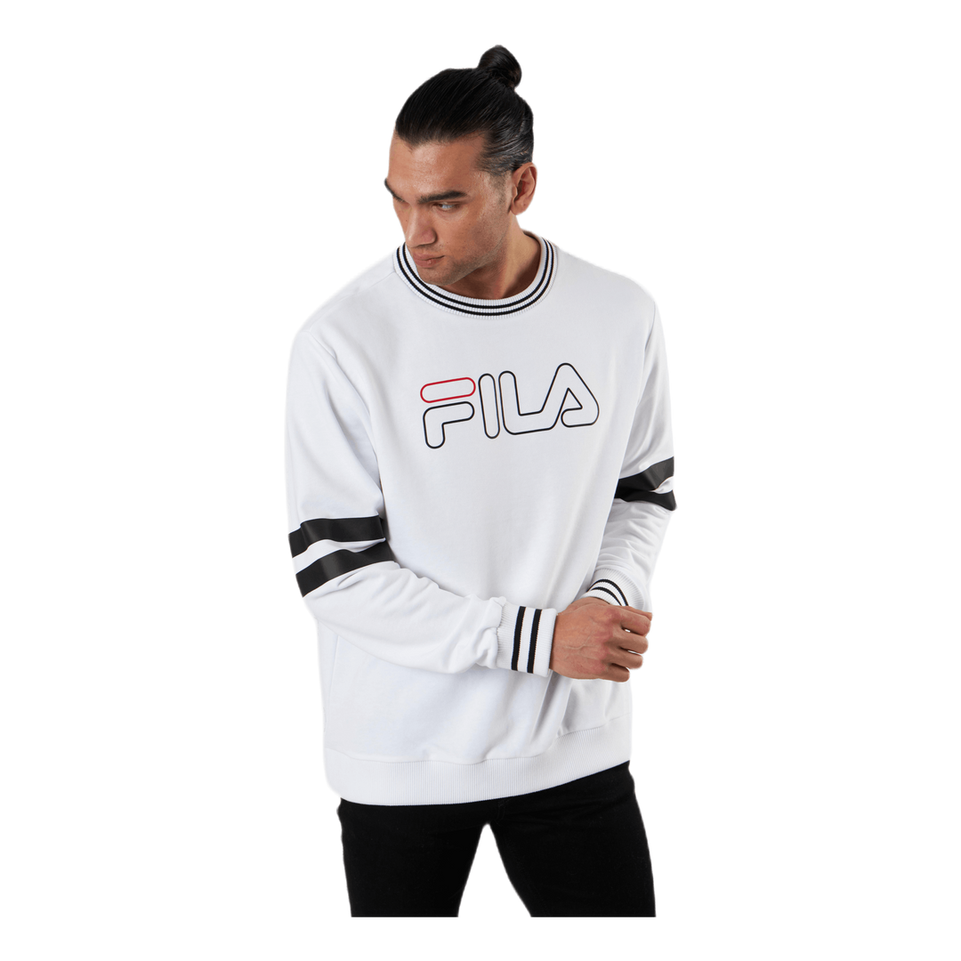 Janek Sporty Crew Sweat White – 