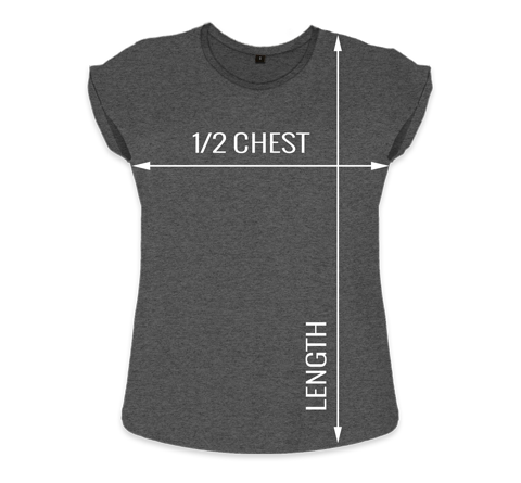 Ladies Tshirt - BYO - Size Guide | Brinley Williams