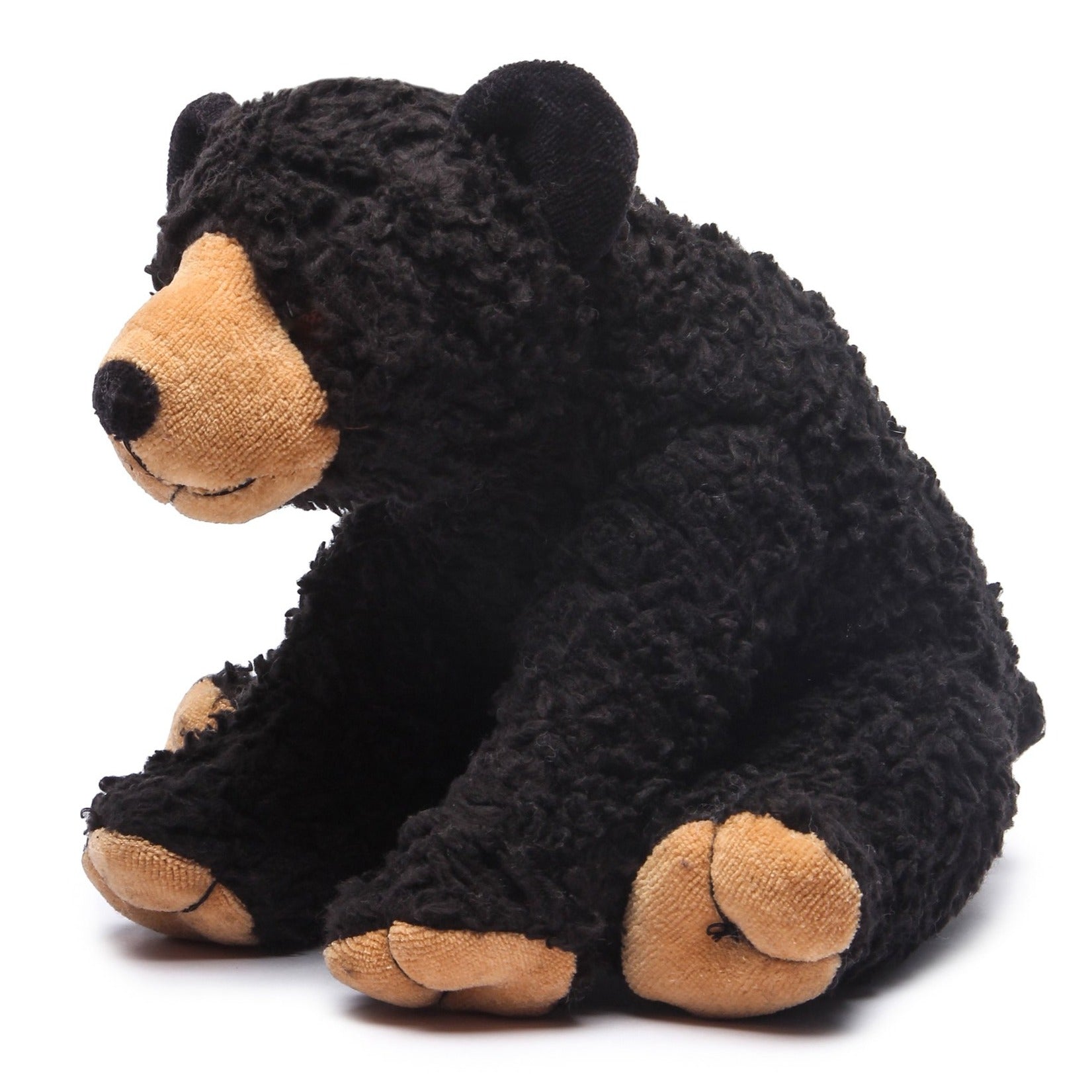 stuffed black bear real