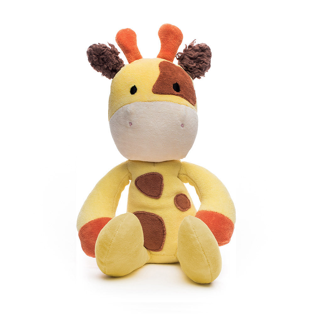 yellow giraffe stuffed animal