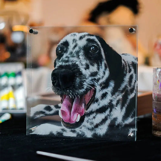3D glass painting DIY materials, acrylic glass panels, acrylic paint a –  FairWonder