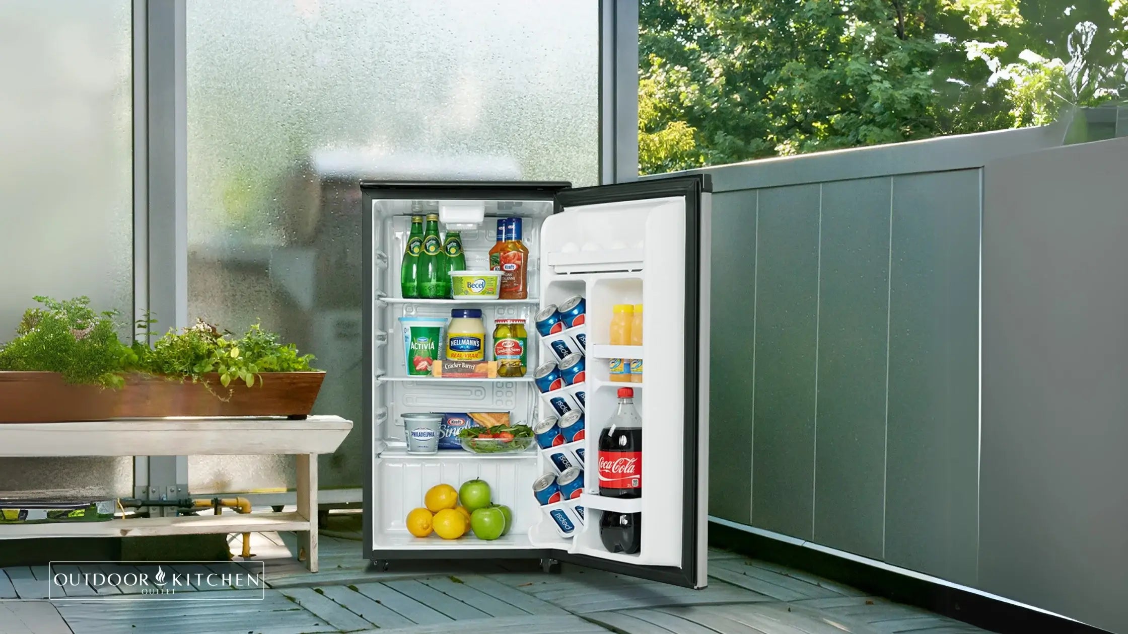 Benefits of Freestanding Outdoor Fridges
