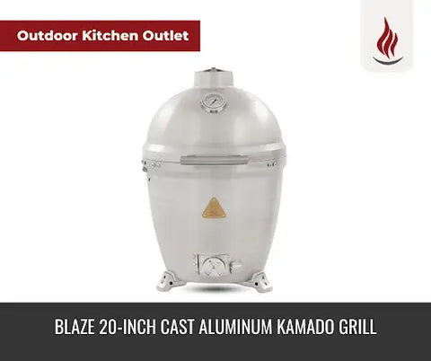 Blaze 20-Inch Cast Aluminum Kamado Grill