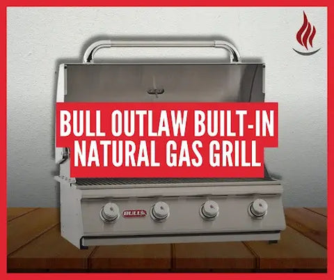 Bull Outlaw Built-In Natural Gas Grill