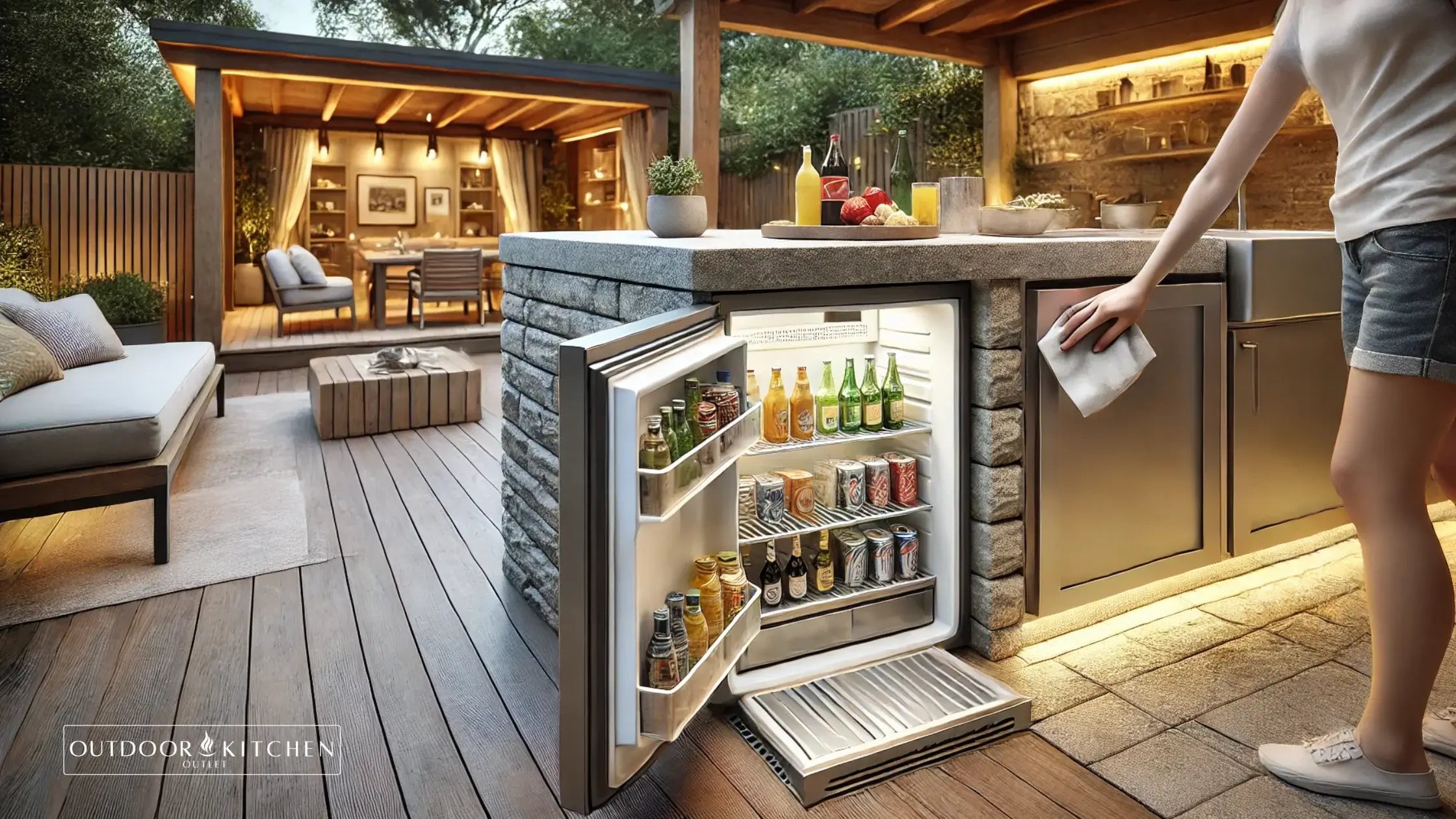 Preventing Mold in Outdoor Refrigerators