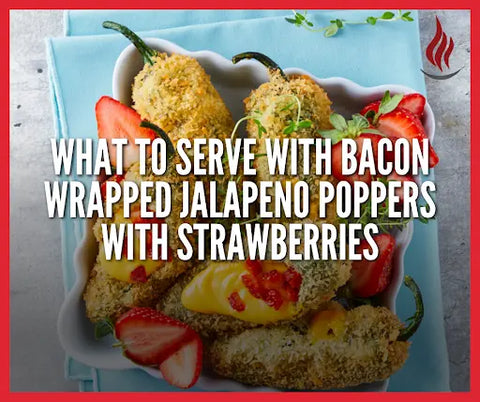 What to Serve With Bacon wrapped Jalapeno Poppers with Strawberries