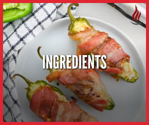 ingredients Bacon Jalapeno Poppers with a Strawberry Twist