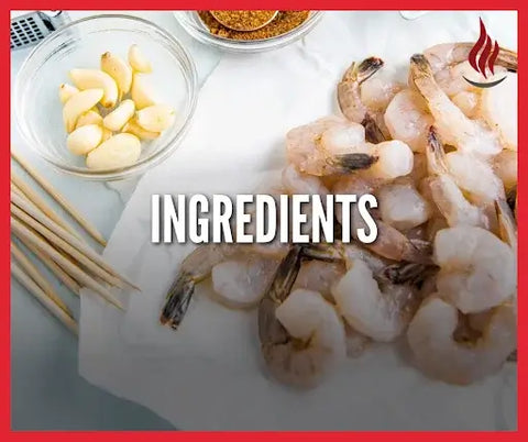 ingredients Succulent Salt-Grilled Shrimp