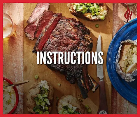 instruction cowboy steaks