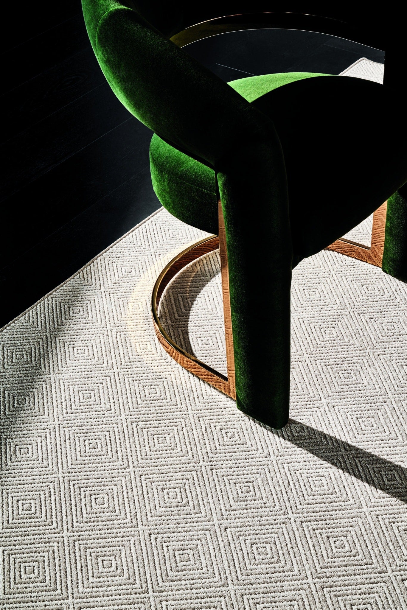 Diamond Pattern Carpet 