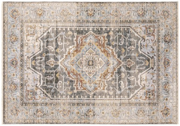 Maharaja Area Rug 1803X neutral beige in an intricately detailed pattern