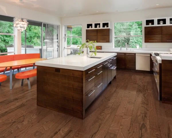 Dark hardwood floors for kitchens 