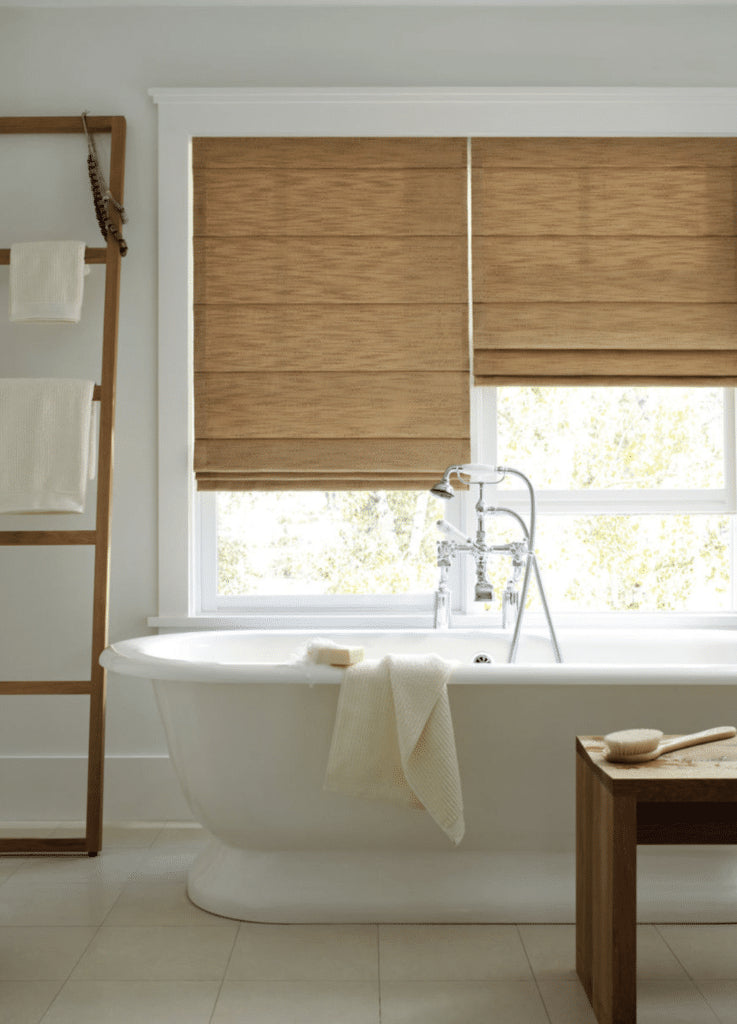 best bathroom window treatments