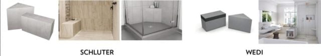 shower seats and benches