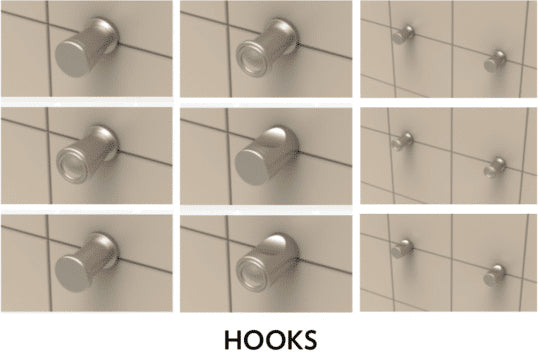 shower hooks