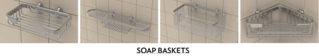 shower soap baskets
