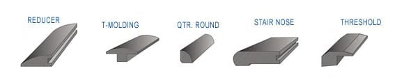 different types of transition molding
