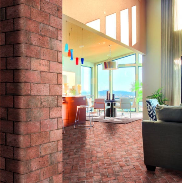 Commercial brick look Wall Tile