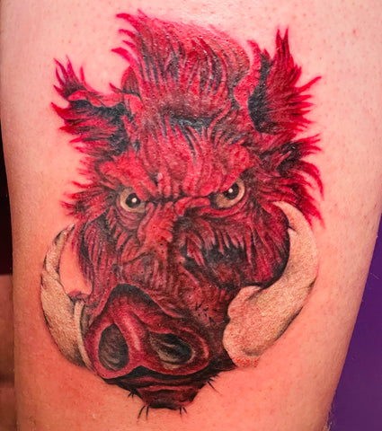 Arkansas Razorbacks Tattoos