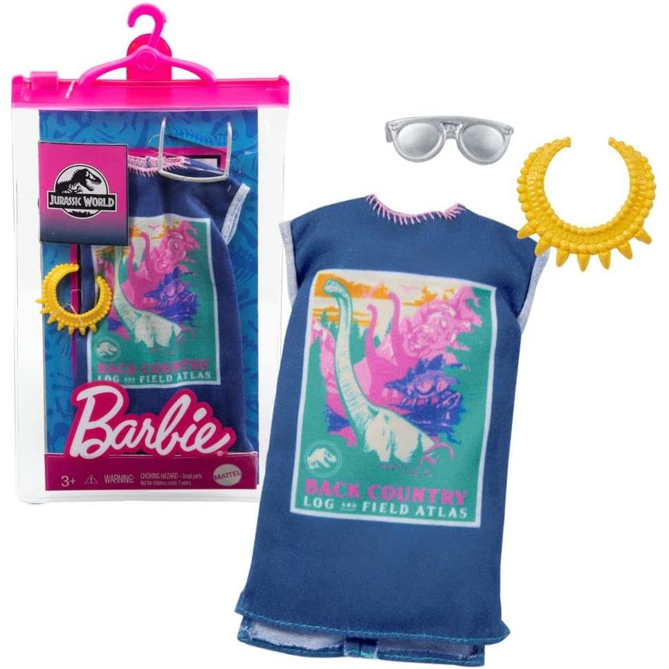 Barbie | Jurassic World | Mattel | Mode Puppen-Kleidung