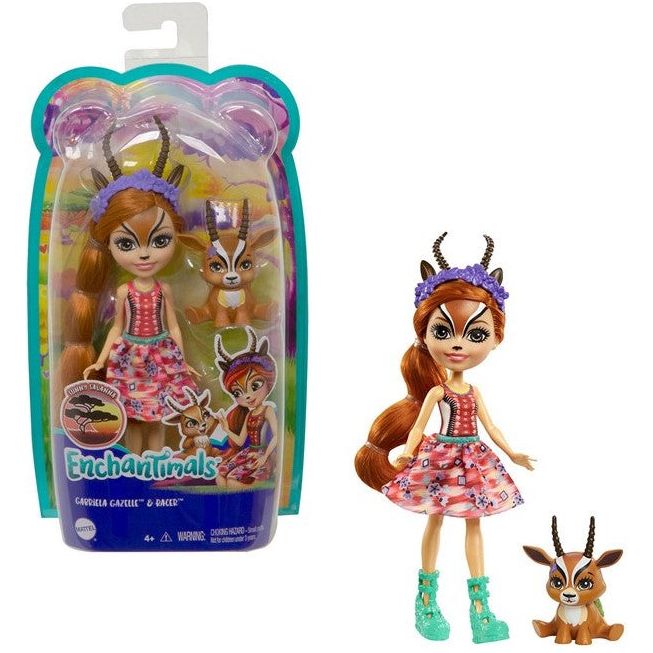 MATTEL Enchantimals Gabriela Gazelle Puppe