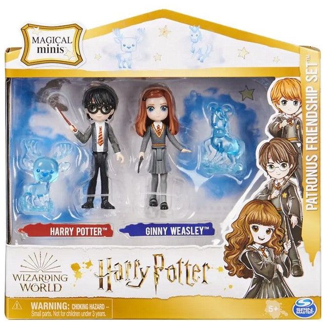 Spin Master – Harry Potter Magical Minis Patronus Spielfiguren Set  mit Harry + Ginny