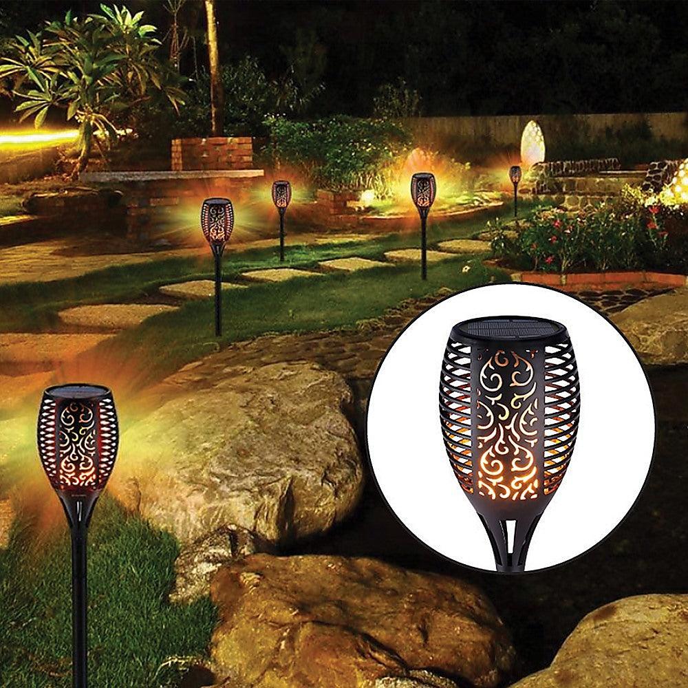 96 led solar torch