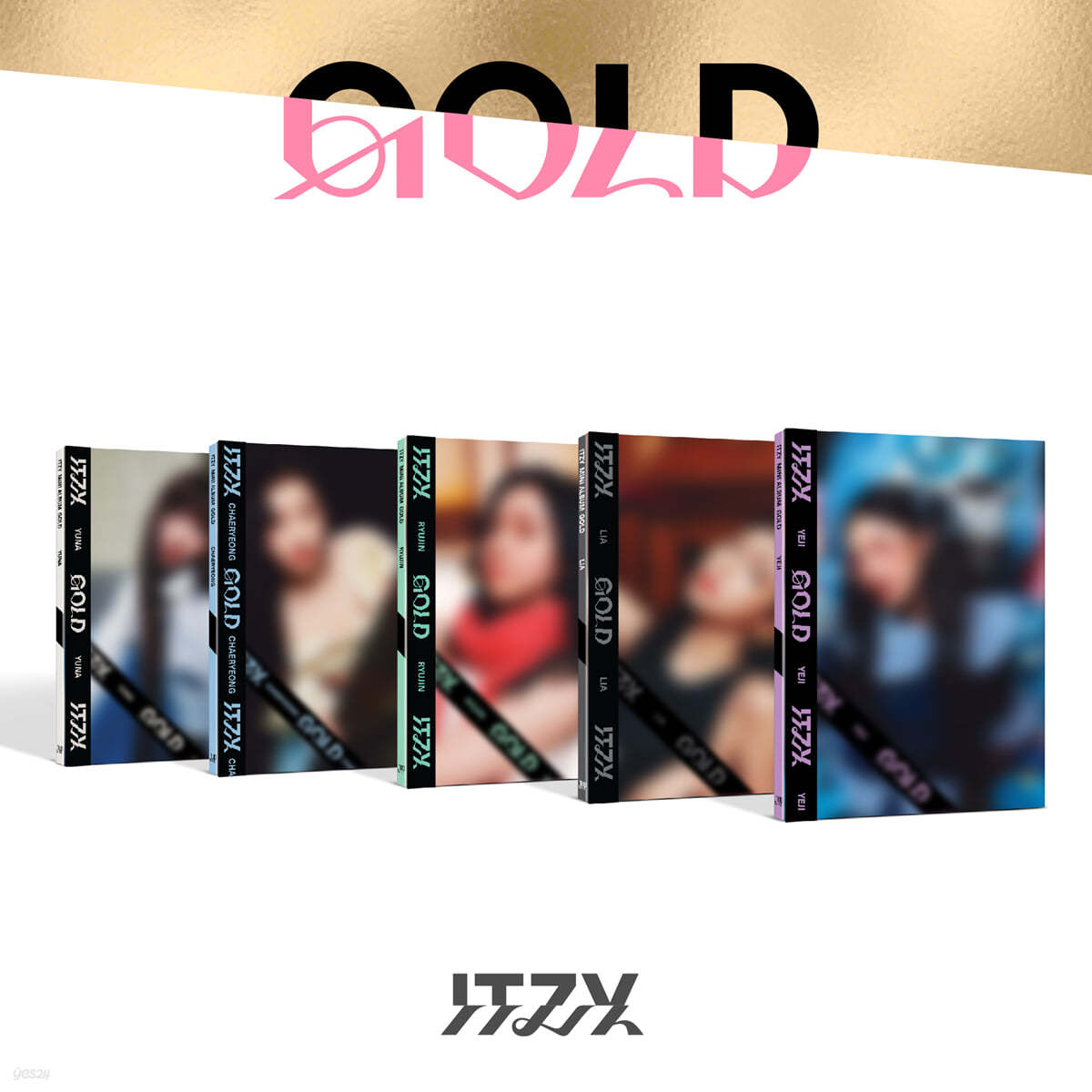 ITZY - 2nd Full "Gold" (Digipack Ver.) [Random / Set]