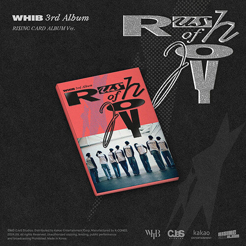 ** Whib - 3rd Single Album "Rush of Joy" [Rising Ver.]