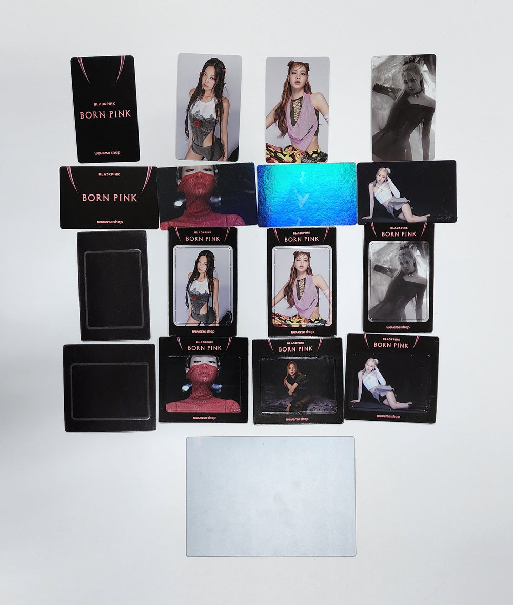 BLACKPINK K-POP Goods LIGHT STICK Ver.2 LIMITED EDITION + Photocard +  Holder HAU