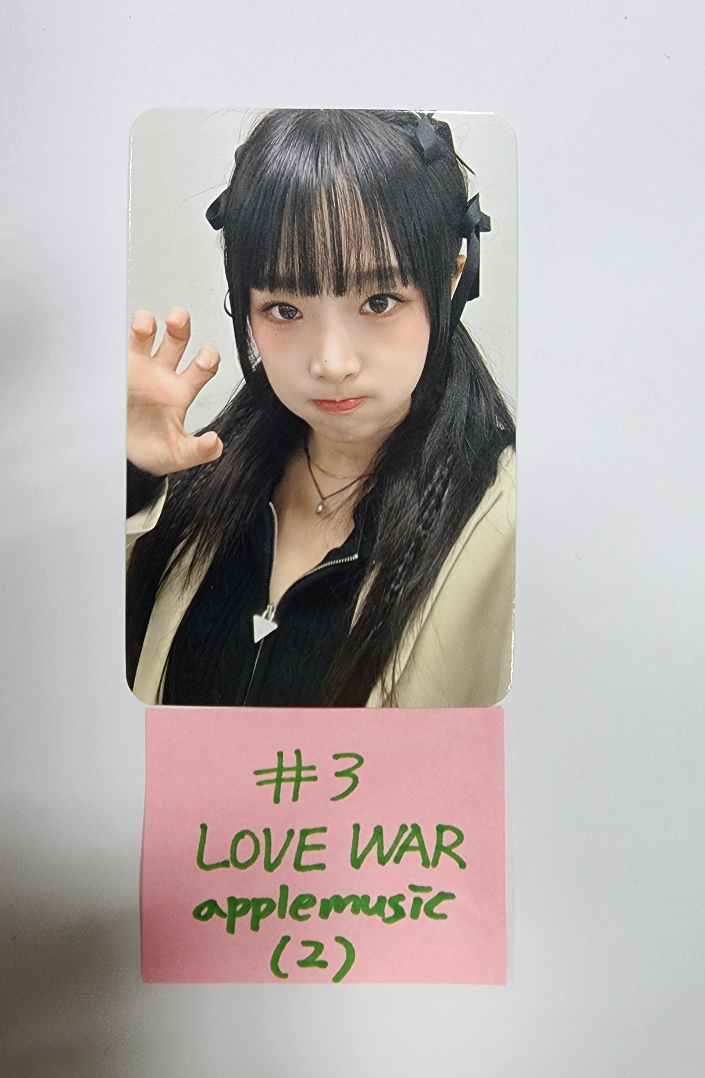 イェナ LOVE WAR APPLE MUSIC ポラロイド-