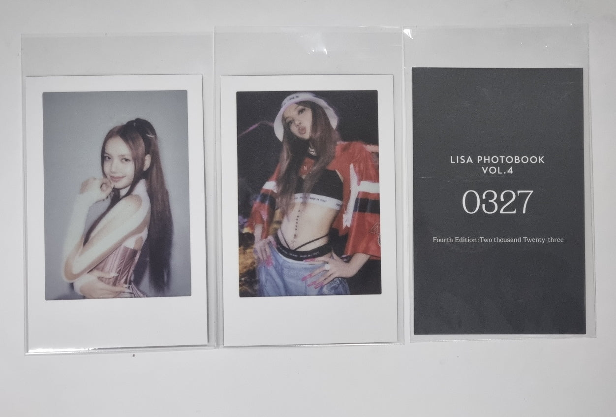 BLACKPINK photobook リサ フォトブック トレカ - K-POP