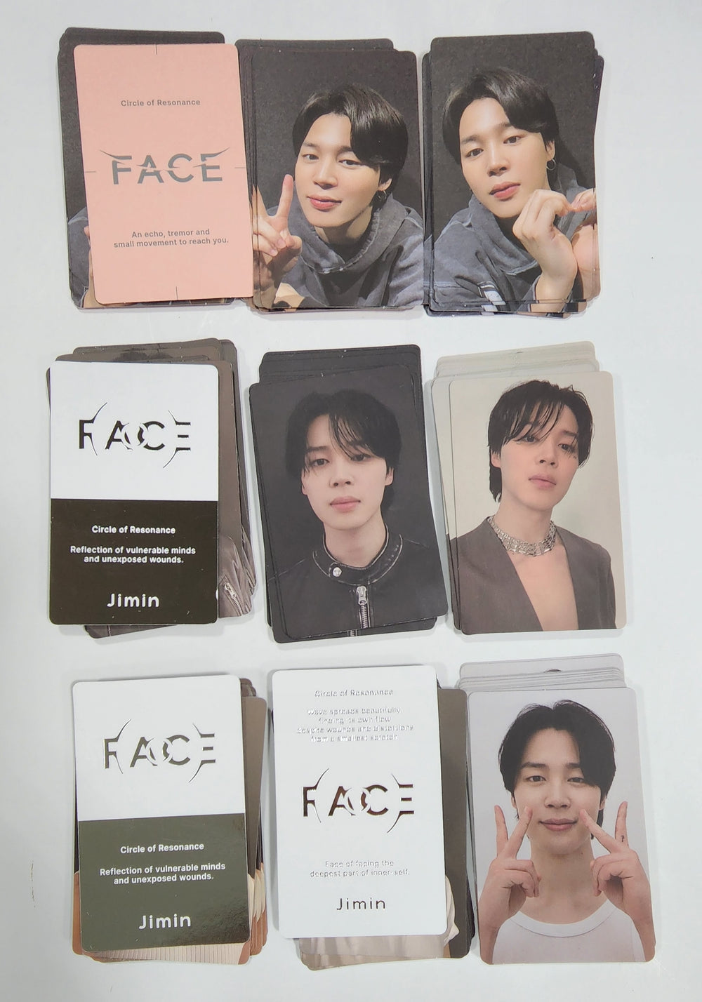 Selling BTS Jimin Face Lucky Draw Photocards — Foxclouds