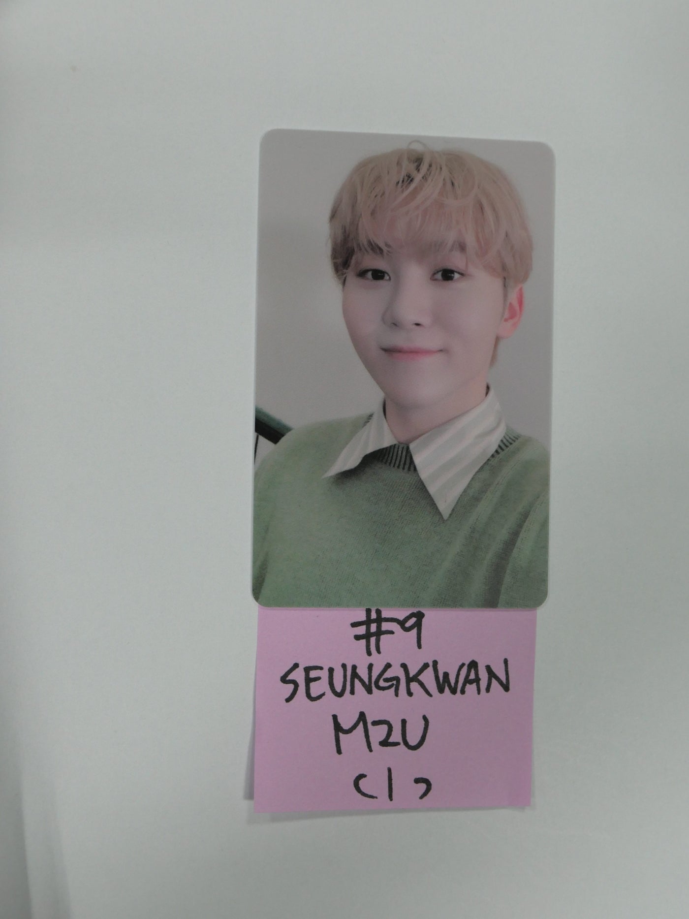 Seventeen 'Your Choice' - M2U Lucky Draw Plastic Photocard Round 2