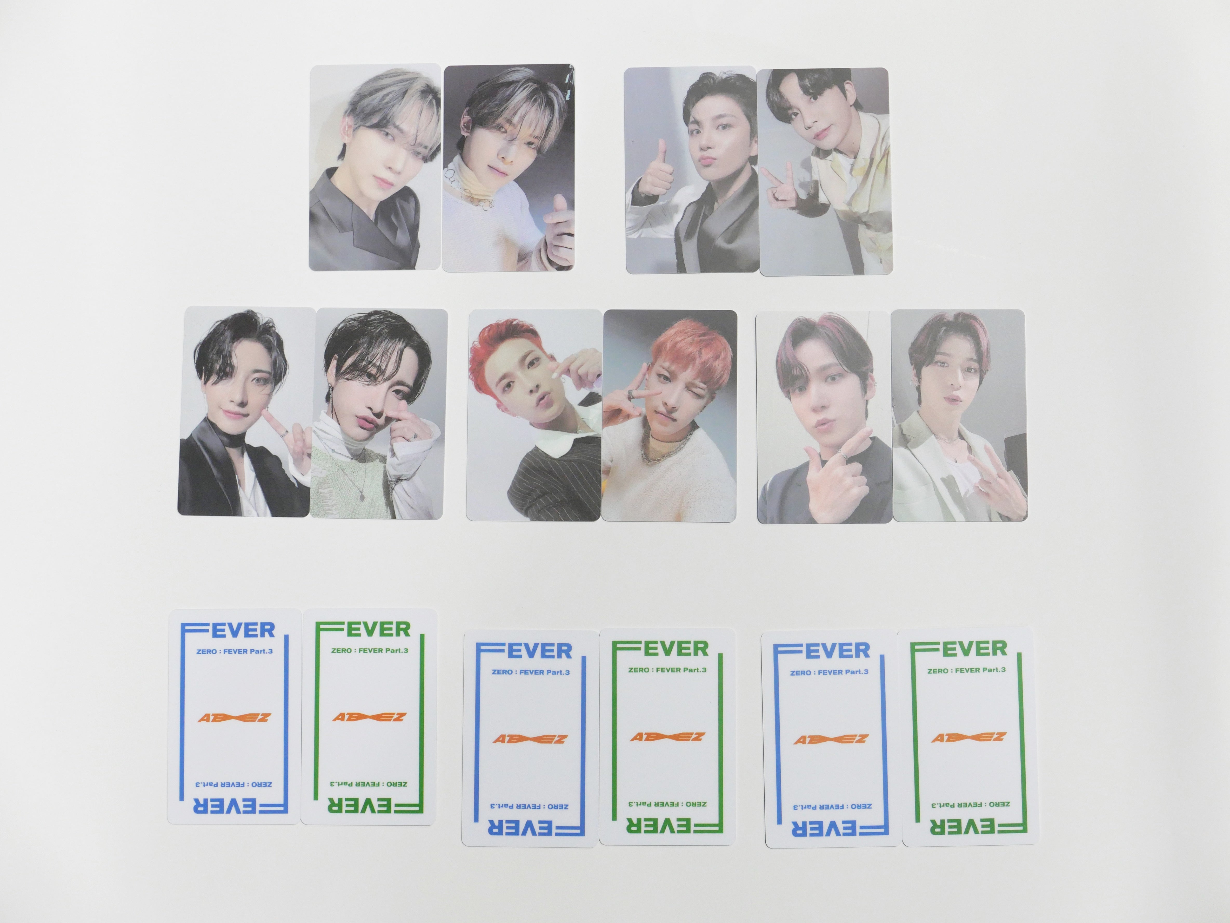 Ateez 'Zero Fever Part 3' - Soundwave Luckydraw Photocard 