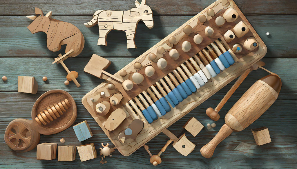 木のおもちゃ、木製知育玩具の種類と特徴の画像